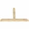 Ekena Millwork Portland Rough Sawn Timber Gable Bracket, Douglas Fir, 72"W x 48"H x 4"D x 6"F, 16/12 Pitch GBW072X48X0406POR00RDF - alternate 3